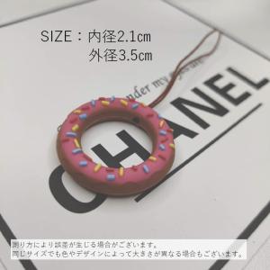 リングストラップ シリコン 携帯ストラップ ス...の詳細画像4