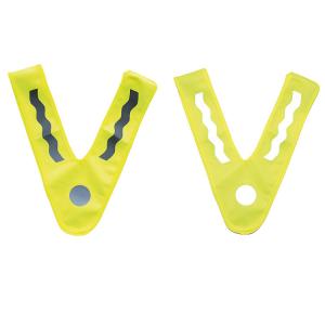 安全ベスト 反射タスキ V字型 蛍光色 キッズ...の詳細画像3