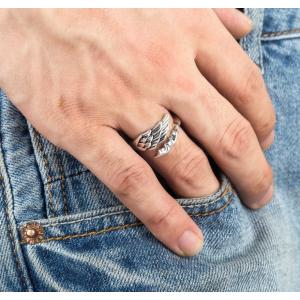 men'sリング◎2種セット plusnao 指輪 リング メンズ 男性 デザインリング メンズ