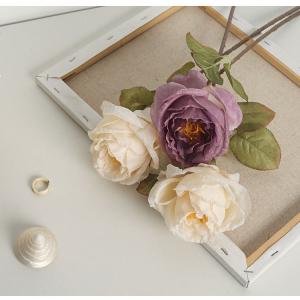 造花 一輪 1本 バラ 薔薇 ローズ 花材 フ...の詳細画像2
