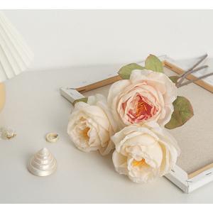 造花 一輪 1本 バラ 薔薇 ローズ 花材 フ...の詳細画像5
