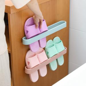 スリッパラック 2足 1足 壁面 収納 壁掛け...の詳細画像1