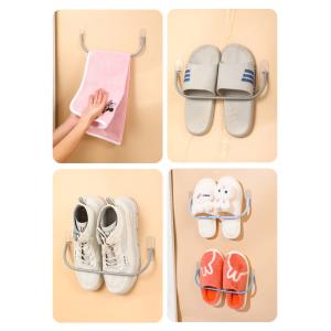 スリッパラック 2個セット 壁掛け 収納用品 ...の詳細画像3