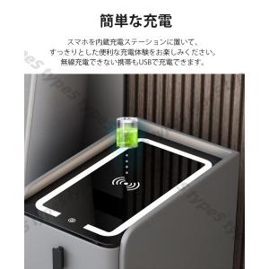 ベッドサイドテーブル スマートベッドサイドテー...の詳細画像3