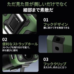 2025 扇風機 腰掛け扇風機 首かけ 風量調...の詳細画像3