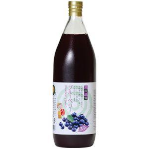 ブルーベリージュース果汁40％　1000ｍｌ｜kawaba