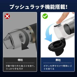 ハンディクリーナー 28000Pa 車用掃除機...の詳細画像5