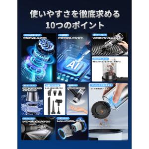 最新 ハンディクリーナー コードレス 掃除機 ...の詳細画像2