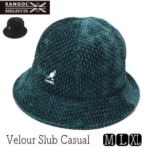 帽子 KANGOL カンゴール ベロアカジュアル  Velour Slub Casual ハット 秋冬 ユニセックス  大きいサイズの帽子アリ｜kawabuchihats