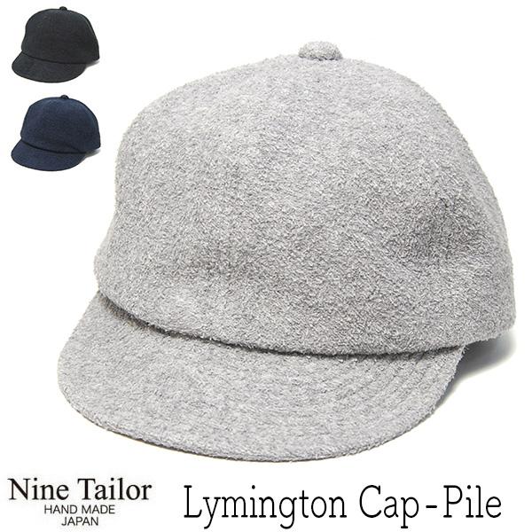 小つばキャップ NINE TAILOR ナインテイラー Lymington Cap パイル ユニセッ...