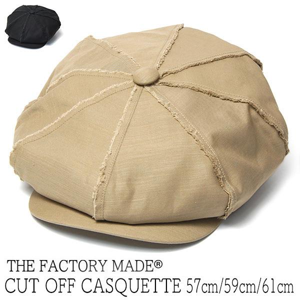 コットン8枚はぎハンチング THE FACTORY MADE ザファクトリーメイド CUT OFF ...