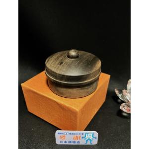 茶器 茶道具 香合 溜面取　武蔵野蒔絵　錫縁　谷川真斎作 茶道具 香合 溜面取 武蔵野蒔絵 錫縁 谷川真斎作 茶道 : 茶道具