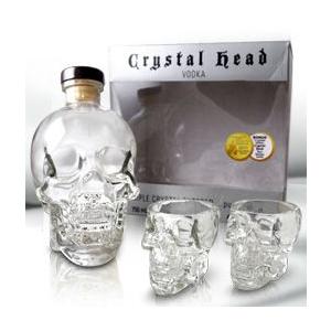 クリスタルヘッド ウォッカ 750ml 40度 ペアショットグラス付 箱付 更に今なら北海道から沖縄まで離島も含めて送料無料 お酒の大型専門店 河内屋 通販 Yahoo ショッピング