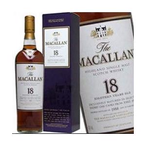 マッカラン 18年 シェリーオーク 700ml 43度 正規輸入品