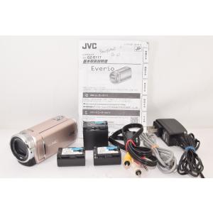 ★極上品★ JVC ケンウッド Everio GZ-E117-N ピンク ビデオカメラ 予備バッテリー付き 2402115｜kawachicamera2