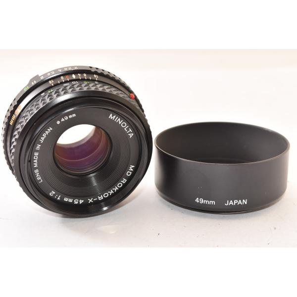 ★美品★ MINOLTA ミノルタ MD ROKKOR-X 45mm F2 2603084
