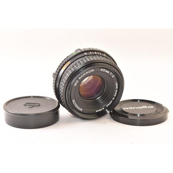 ★美品★ MINOLTA ミノルタ MD ROKKOR 45mm F2 2604003
