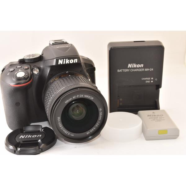 ★美品★ Nikon ニコン D5300 + AF-P DX 18-55mm F3.5-5.6G V...