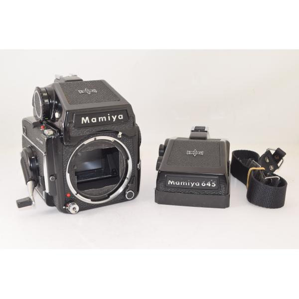 Mamiya マミヤ M645 1000S ボディ AEファインダー2種付属 J2310634