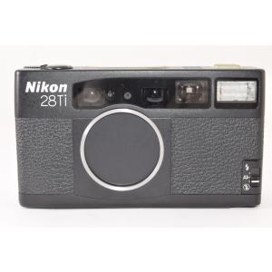 ★訳あり品★ Nikon ニコン 28Ti ブラック コンパクトカメラ J2402108