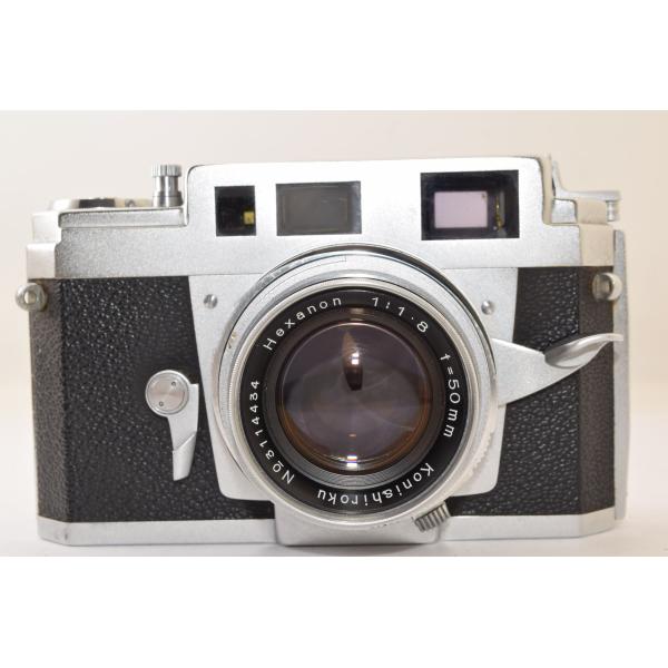 ★ジャンク品★ Konica コニカ IIIA Hexanon 50mm F1.8 レンジファインダ...