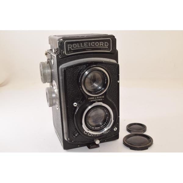 Rolleicord ローライコード Triotar 7.5cm 75mm F3.5 二眼レフカメラ...