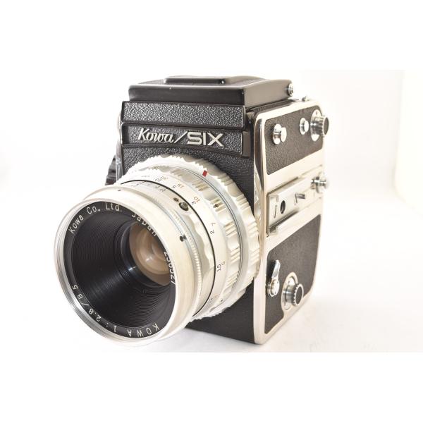 ★ジャンク品★ Kowa コーワ SIX ＋85mm F2.8 シルバー 中判カメラ J251107...