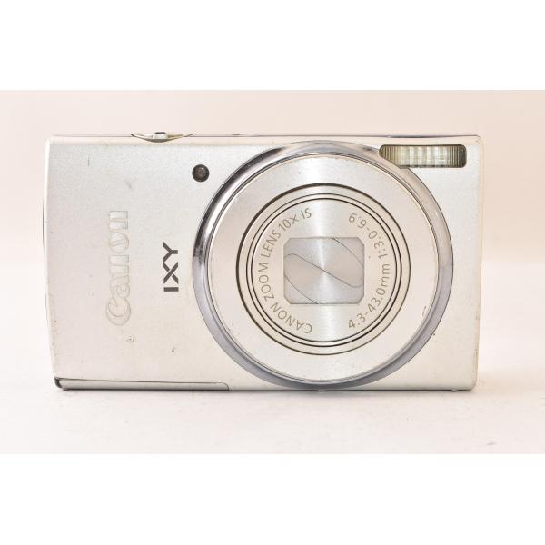 ★ジャンク品★ Canon キャノン IXY 140 シルバー コンパクトデジタルカメラ J2606...