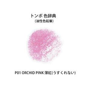 トンボ 色辞典 単色 P01 ORCHID PINK 薄紅 (うすくれない)