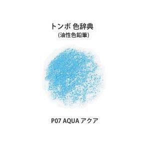 トンボ 色辞典 単色 P07 AQUA アクア｜kawachigazai