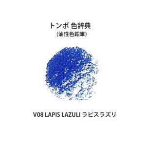 トンボ 色辞典 単色 V08 LAPIS LAZULI ラピスラズリ｜kawachigazai