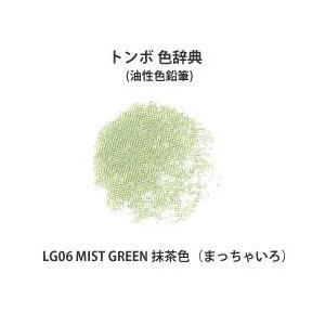 トンボ 色辞典 単色 LG06 MIST GREEN 抹茶色 (まっちゃいろ)