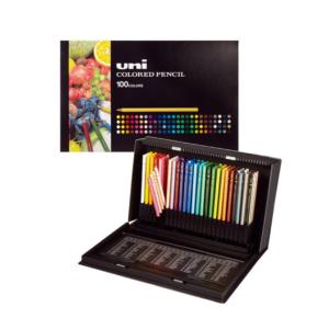 ホルベイン アーチスト油性色鉛筆 100色 (基本色) 紙箱 : カワチ画材