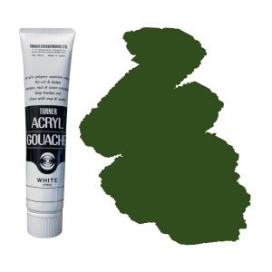 アクリルガッシュ ターナー 普通色 100ml 9-A ジェットブラック