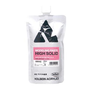 ホルベイン アクリリックメディウム モデリングペースト ハイソリッド 300ml (スタンドパック)