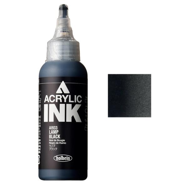 ホルベイン アクリリックインク 100ml ランプブラップ