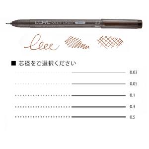 コピック COPIC マルチライナー セピア : カワチ画材ヤフー店