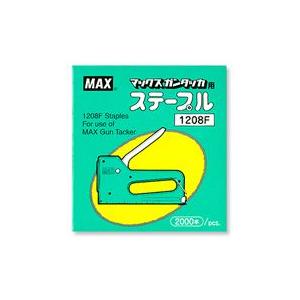 MAX ガンタッカ専用ステープル (2000本入) 1208F キャンバス張り｜kawachigazai