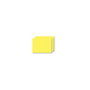 カラー工作用紙 リップルボード (片面ダンボール) RB13 レモン B3 (3枚組)｜kawachigazai
