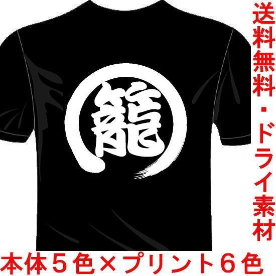 バスケットボールドライTシャツ (5×6色) 籠球Tシャツ 一文字バックプリント 送料無料 河内國製...