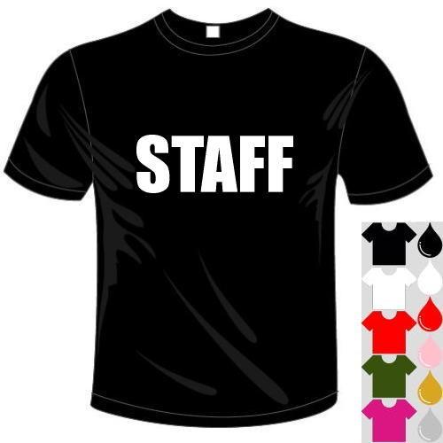 おもしろアルファベットドライTシャツ (5×6色) STAFFTシャツ ユニークなメッセージてぃしゃ...