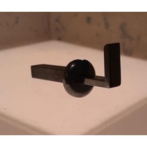 真鍮　職人手作り無双折釘　いぶし仕上