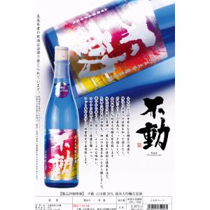 不動 ふどう 純米大吟醸生原酒 レインボーラベル 山田錦35%精米 2026年3月 千葉県 720ml 税込1本価格