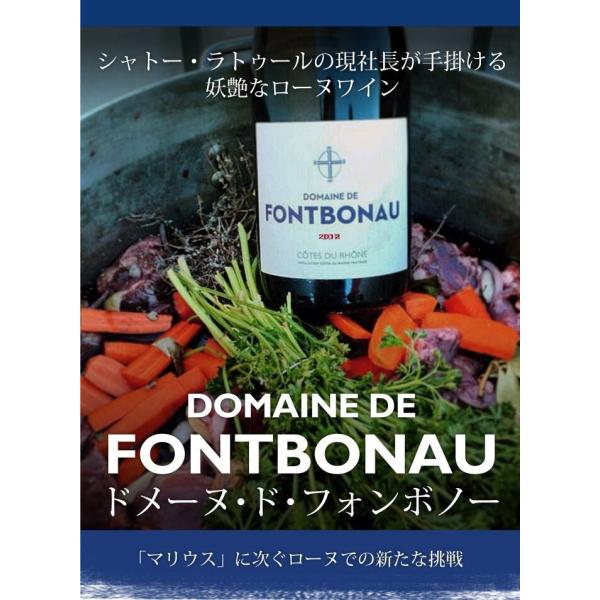 ドメーヌ・ド・フォンボノーコート・デュローヌ赤2012年　750ml　税込価格