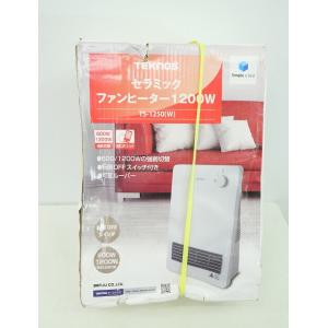 【未使用品】テクノス製/電気ストーブ/ES-K730(W)