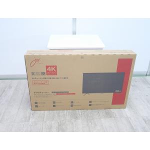 【新品】ジョワイユ製/43型/4Kチューナー内蔵...の商品画像