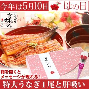 早得ポイント5倍 母の日プレゼント 国産特大うなぎ1本と本格...