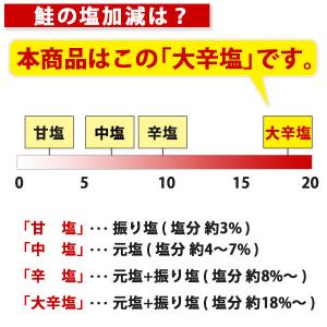 大辛鮭 昔懐かしい辛い塩鮭 2切セット ぼだっ...の詳細画像2