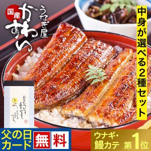 「Yahoo！ショッピング」の売れ筋ランキング6位 - 父の日 ギフト うなぎ 蒲焼き 国産 人気 選べる2種 うなぎ屋かわすい 長焼き きざみ ウナギ 鰻 グルメ 土用丑 誕生日 プレゼント 父親 内祝 2026 70代 80代 爆買
