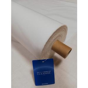 クレンゼ生地 EXTCブロード 白 幅112cm 長さ50cm　抗菌　抗ウイルス加工　繰り返し洗える　